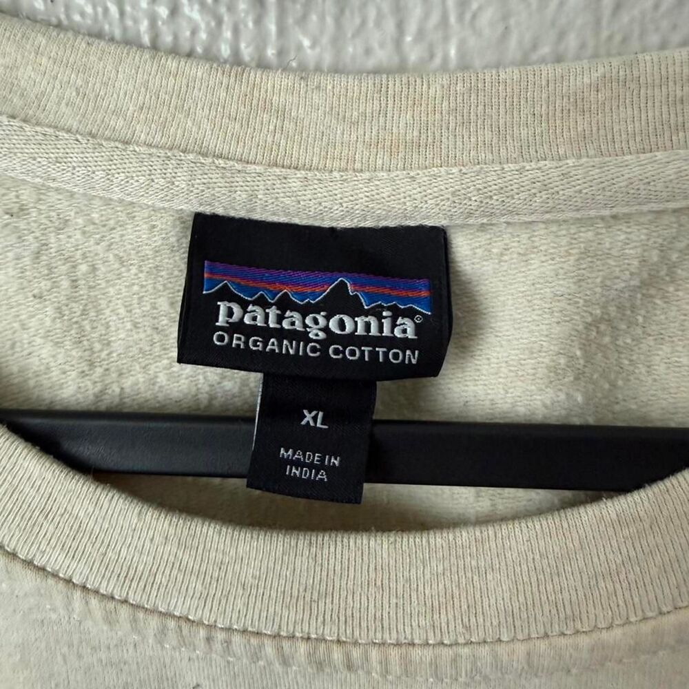 Patagonia Women's Cream/yellow Sweatshirt - Picture 3 of 8